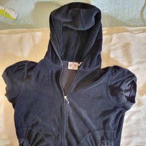 Juicy couture hooded short sleeve shirt